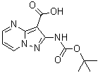 2-(Tert-butoxycarbonylamino)pyrazolo[1,5-a]pyrimidine-3-carboxylic acid Structure,1383056-73-2Structure