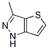 3-Methyl-1h-thieno[3,2-c]pyrazole Structure,13834-53-2Structure