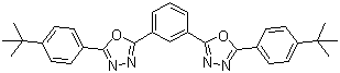 1,3-Bis[5-(4-(1,1-dimethylethyl)phenyl)-1,3,4-oxadiazol-2-yl]benzene Structure,138372-67-5Structure