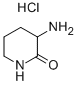 3-Aminopiperidin-2-one hydrochloride Structure,138377-80-7Structure