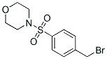 4-([4-(Bromomethyl)phenyl]sulphonyl)morpholine Structure,138385-04-3Structure