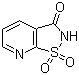 Isothiazolo[5,4-b]pyridin-3(2h)-one 1,1-dioxide Structure,138417-40-0Structure