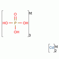 Cadmium orthophosphate Structure,13847-17-1Structure