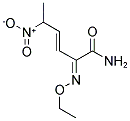 (2E,3e)-4-ethyl-2-(hydroxyimino)-5-nitro-3-hexenamide Structure,138472-01-2Structure