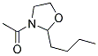 Oxazolidine, 3-acetyl-2-butyl-(9ci) Structure,138531-20-1Structure