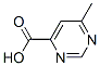 6-Methylpyrimidine-4-carboxylic acid Structure,138538-42-8Structure