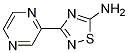 3-(Pyrazin-2-yl)-1,2,4-thiadiazol-5-amine Structure,138588-23-5Structure