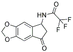 2,2,2-Trifluoro-n-(7-oxo-6,7-dihydro-5H-indeno[5,6-d][1,3]dioxol-5-yl)-acetamide Structure,138621-69-9Structure