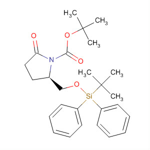 (R)-tert-butyl 2-((tert-butyldiphenylsilyloxy)methyl)-5-oxopyrrolidine-1-carboxylate Structure,138629-30-8Structure