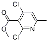 Methyl 2,4-dichloro-6-methylnicotinate Structure,138642-40-7Structure