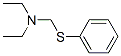 Ethanamine,n-ethyl-n-[(phenylthio)methyl]- Structure,13865-52-6Structure