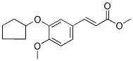 Methyl 3-[3-(cyclopentyloxy)-4-methoxyphenyl]acrylate Structure,138715-51-2Structure