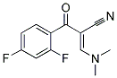 2-(2,4-Difluorobenzoyl)-3-(dimethylamino)acrylonitrile Structure,138716-60-6Structure