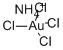 Ammonium tetrachloroaurate Structure,13874-04-9Structure