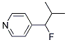 Pyridine, 4-(1-fluoro-2-methylpropyl)-(9ci) Structure,138761-51-0Structure