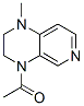 Pyrido[3,4-b]pyrazine, 4-acetyl-1,2,3,4-tetrahydro-1-methyl- (9ci) Structure,138768-68-0Structure