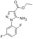 Ethyl 5-amino-1-(2,5-difluorophenyl)-1h-pyrazole-4-carboxylate Structure,138907-69-4Structure