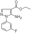 Ethyl 5-amino-1-(3-fluorophenyl)-1h-pyrazole-4-carboxylate Structure,138907-70-7Structure