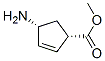2-Cyclopentene-1-carboxylicacid,4-amino-,methylester,(1s,4r)-(9ci) Structure,138923-03-2Structure