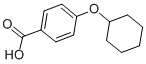 4-(Cyclohexyloxy)benzoic acid Structure,139-61-7Structure