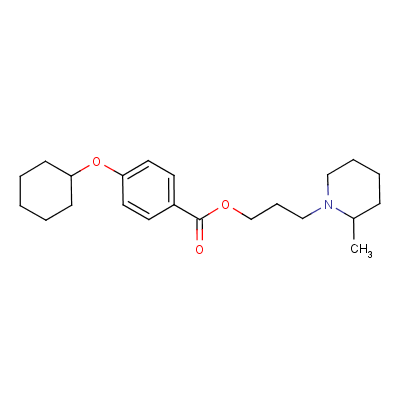 Cyclomethycaine Structure,139-62-8Structure