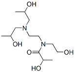 2-Propanol,1,1-[[2-[(2-hydroxyethyl)(2-hydroxypropyl)amino]ethyl]imino]bis- Structure,139-90-2Structure