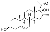 17α-Hydroxy-16β-methylpregnenolone Structure,13900-61-3Structure