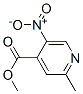 4-Pyridinecarboxylicacid,2-methyl-5-nitro-,methylester(9ci) Structure,139004-86-7Structure