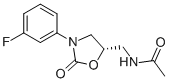 (S)-n-[[3-(3-fluorophenyl)-2-oxo-5-oxazolidinyl]methyl]acetamide Structure,139071-79-7Structure