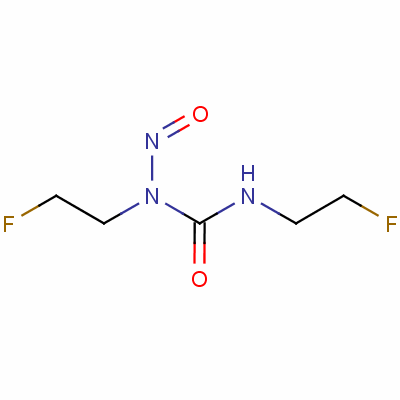 Urea,n,n-bis(2-fluoroethyl)-n-nitroso- Structure,13908-91-3Structure