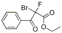 2-Bromo-2-fluoro-3-oxo-3-phenyl-propionic acid ethyl ester Structure,139101-23-8Structure