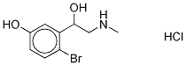 Rac 6-bromo phenylephrine hydrochloride Structure,1391053-54-5Structure