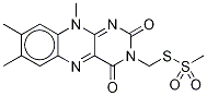 N3-Methanethiosulfonylmethyl Lumiflavin Structure,1391054-12-8Structure