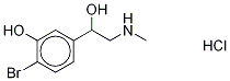 Rac 4-bromo phenylephrine hydrochloride Structure,1391054-36-6Structure