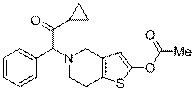 2-[2-(Acetyloxy)-6,7-dihydrothieno[3,2-c]pyridin-5(4h)-yl]-1-cyclopropyl-2-phenylethanone Structure,1391194-45-8Structure