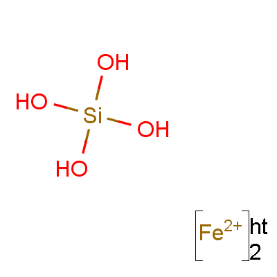 Fayalite (fe2(sio4)) Structure,13918-37-1Structure