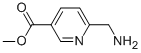 3-Pyridinecarboxylic acid, 6-(aminomethyl)-, methyl ester Structure,139183-87-2Structure