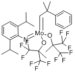 2,6-Diisopropylphenylimido neophylidenemolybdenum(Ⅵ)bis(hexafluoro-t-butoxide) Structure,139220-25-0Structure