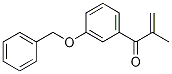 2-Methyl-1-[3-(phenylmethoxy)phenyl]-2-propen-1-one Structure,1392210-34-2Structure