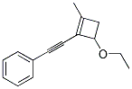 Benzene, [(4-ethoxy-2-methyl-1-cyclobuten-1-yl)ethynyl]-(9ci) Structure,139225-58-4Structure