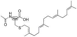 N-acetyl-s-geranylgeranyl-l-cysteine Structure,139332-94-8Structure