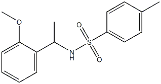 N-(1-(2-methoxyphenyl)ethyl)-4-methylbenzenesulfonamide Structure,1393730-21-6Structure