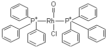 Carbonylbis(triphenylphosphine)rhodium(I) chloride Structure,13938-94-8Structure