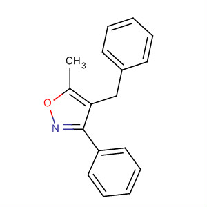 3-Phenyl-4-benzyl-5-methylisoxazole Structure,139395-94-1Structure