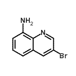 3-Bromoquinolin-8-amine Structure,139399-67-0Structure