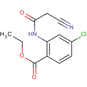 Ethyl 4-chloro-2-(2-cyanoacetamido)benzoate Structure,139422-21-2Structure