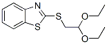 2-[(2,2-Diethoxyethyl)thio]-1,3-benzothiazole Structure,13944-94-0Structure