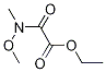 Ethyl 2-(n-methoxy-n-methylamino)-2-oxoacetate Structure,139507-52-1Structure