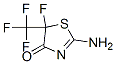 2-Amino-5-fluoro-5-(trifluoromethyl)-4,5-dihydro-1,3-thiazol-4-one Structure,13973-15-4Structure