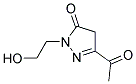 3H-pyrazol-3-one, 5-acetyl-2,4-dihydro-2-(2-hydroxyethyl)-(9ci) Structure,139767-79-6Structure